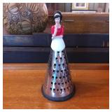 Metal Cheese Grater with Figurine Handle