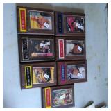 Nascar Driver Plaques with Cards