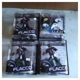 NFL Figures Featuring Joe Flacco and Andrew Luck