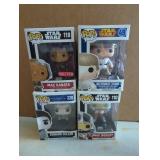 4 Funko Pop Figures: Star Wars & Twilight