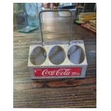 Vintage Coca-Cola Six-Bottle Carrier Display