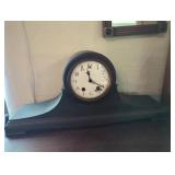 Mantle Clock With Missing Glass, 24 Inches Long