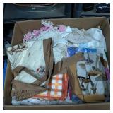 Linens, Lace, and Textiles