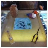 Decorative Items Including Florida Tray
