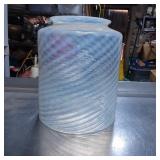 Glass Lamp Shade With Swirled Pattern Design