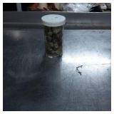 Small Container of Spent Bullets