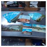 Vintage Postcards Featuring Various Scenes