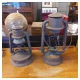 Vintage Metal Kerosene Lanterns