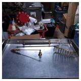 Brass Bathroom Accessories Set with Towel Rack