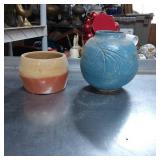 Two Handmade Ceramic Pots