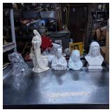Religious Figurines in Various Materials