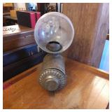 Vintage Metal and Glass Kerosene Lantern