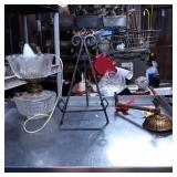 Decorative Home Items Including Lamp