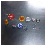 Political Buttons and Memorabilia