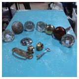 Seven Door Knobs With Accessories