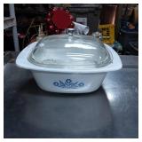 Corning Ware Blue Cornflower Casserole Dish with L