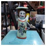 Hand-Painted Ceramic Angel Figure