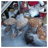 Eight Bags of Wooden Pegs