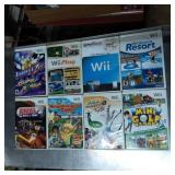 8 Wii Games with Various Genres