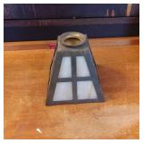 Mission-Style Leaded Glass Lamp Shade