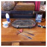 Mirrored tray and medical/dental lot