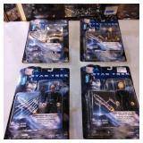 Four Star Trek First Contact Action Figures by Pla