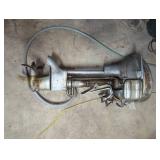 Vintage Everead Outboard Motor Aluminum Casing, 40