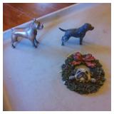 Dog Figurines and Ornament