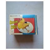 Vintage Alps Mechanical Chirpee Chick Toy in Box