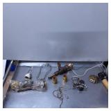 Vintage Brass and Electrical Hardware Components