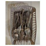 Vintage Silver-Plated Forks