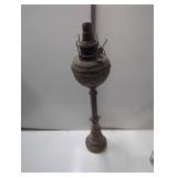 Electrified 27-Inch Tall Piano Lamp with Ornate De