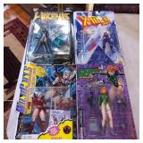 Four Sealed Action Figures ï¿½ Wolverine, X-Men, Wil
