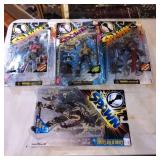 4 McFarlane Toys Spawn Action Figures in Original