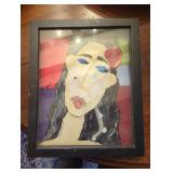 Framed Mixed Media Artwork by Melissa L. Korz