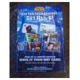 Star Wars Burger King Promotional Poster, 24ï¿½16.5