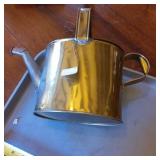 Brass Watering Can with Fixed Handle