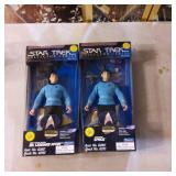 Star Trek Collector Series Leonard McCoy and Spock