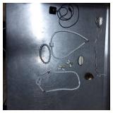 Four Necklaces, Two Brooches, and Earrings Jewelry