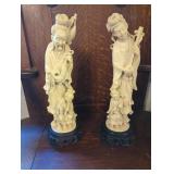 17-Inch Tall Resin Figurines on Bases