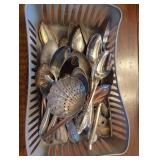 Silver-Plated Flatware Utensils