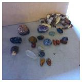Polished Stones, Beads, and Figurines