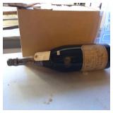 Large Sealed Empty Bottle of Champagne
