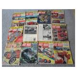 1950s and 1960s Hot Rod Magazines Lot With Partial