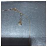 Liz Claiborne Necklace and Bracelet Set in Gold To