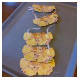 Vintage Die-Cut Angel-Themed Bell Garland