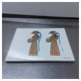 Decorative Tile Featuring Artwork by Pat Grant