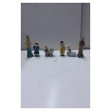 6 Assorted Figurines with Varied Designs