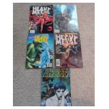 5 Heavy Metal Magazines Featuring Adult Illustrate