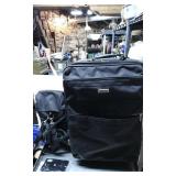 3 Travel Pieces Including Black Bags and Accessori